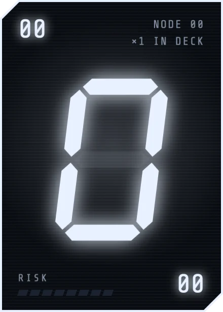 The 0 card